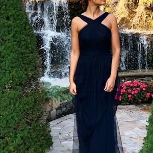 princess halter maxi dress